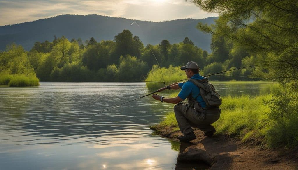 Bass Fishing Technique