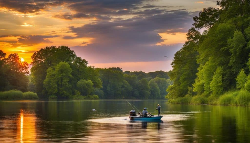 bass fishing in Iowa