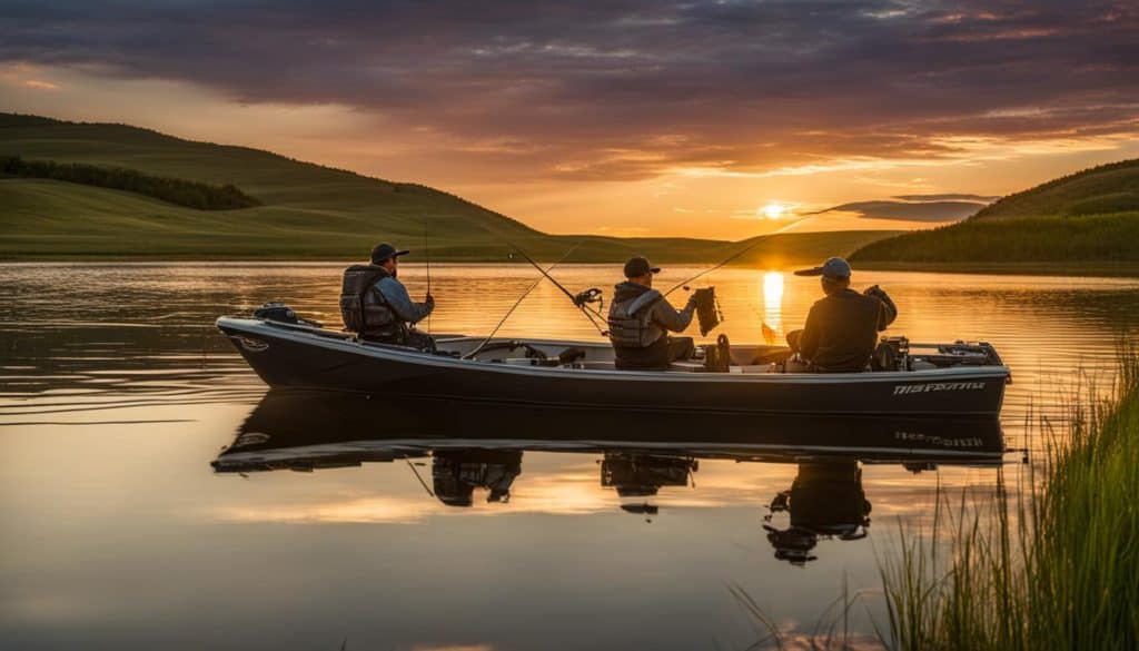 bass fishing in North Dakota